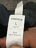 Halara 100% Polyester Solid Black Casual Skirt Size L - photo 3