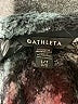 Athleta 100% Polyester Tie-dye Black Track Jacket Size L - photo 6