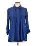Fever Blue 3/4 Sleeve Blouse Size L - photo 1