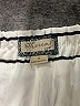Ethereal Stripes Ivory Shorts Size S - photo 3