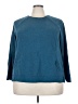 Purejill Teal Sweatshirt Size 3X - photo 1