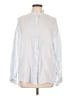 By Egreis Silver Long Sleeve Button-Down Shirt Size L - photo 1