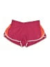 Nike 100% Polyester Color Block Pink Athletic Shorts Size L - photo 1