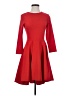 Express Solid Red Cocktail Dress Size S - photo 1