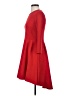 Express Solid Red Cocktail Dress Size S - photo 5