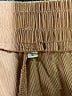 Unbranded 100% Polyester Solid Tan Khaki Shorts Size L - photo 3