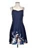Old Navy 100% Rayon Blue Cocktail Dress Size S - photo 1