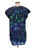 Amanda Green 100% Polyester Blue Short Sleeve Blouse Size L - photo 2