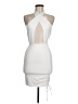 THATSSOFETCH 100% Polyester White Ivory Cocktail Dress Size 6 - photo 1