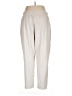 Stylus Solid Ivory Casual Pants Size XL - photo 2