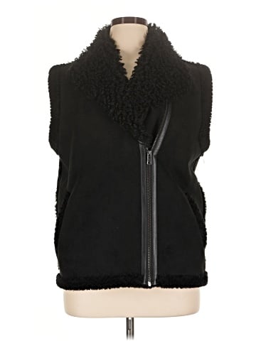 BCBGMAXAZRIA Faux Fur Vest (view 1)