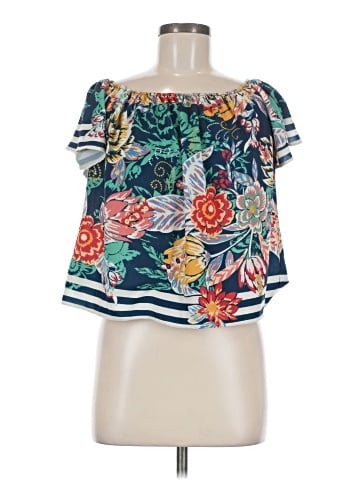 Flying Tomato Short Sleeve Blouse (view 1)