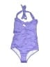 Pez D'Or Polka Dots Purple One Piece Swimsuit Size S - photo 1