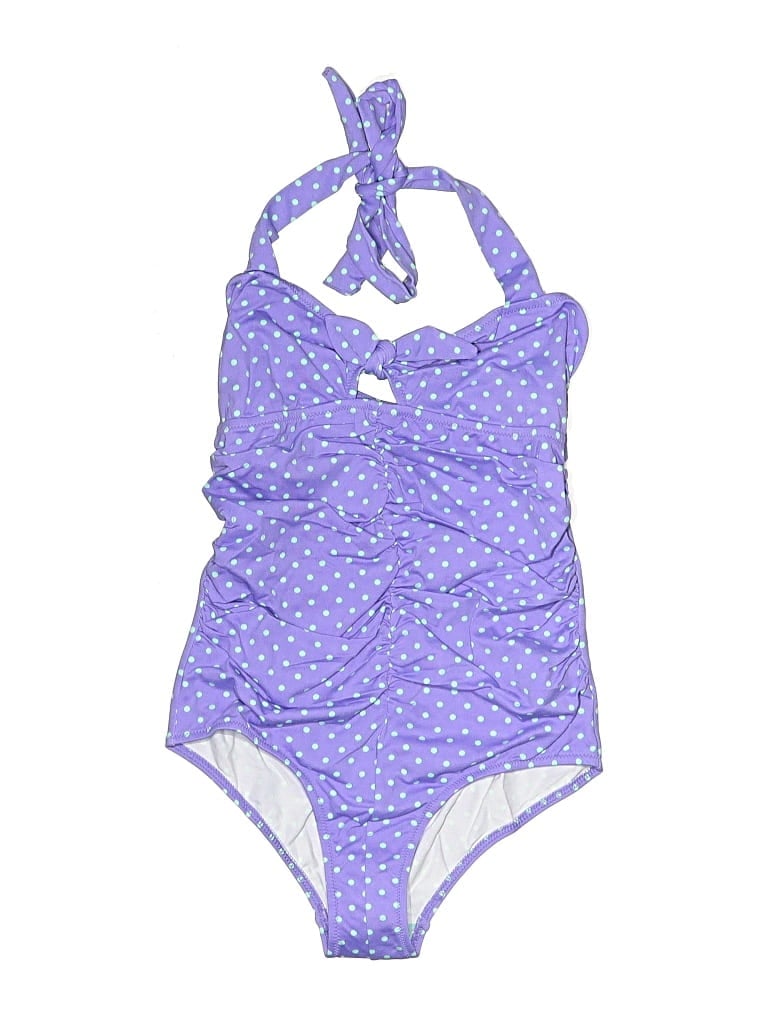 Pre-owned Pez D'or One Piece Swimsuit In Purple