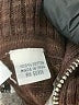 Eight Eight Eight 100% Cotton Brown Turtleneck Sweater Size S - photo 8