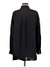 St. John 100% Silk Solid Black Blouse Size M - photo 2