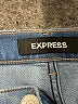 Express Graphic Blue Jeans Size 4 - photo 7