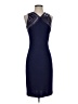 St. John Blue Cocktail Dress Size 2 - photo 1
