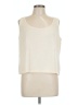 St. John Ivory Sleeveless Top Size L - photo 1