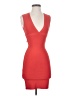BCBGMAXAZRIA Solid Red Cocktail Dress Size XXS - photo 1