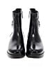 Valdini 100% Leather Black Ankle Boots Size 7 - photo 2