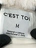 C'est Toi 100% Polyester Silver Pullover Sweater Size M - photo 7