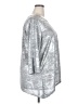 Ruby Rd. Metallic Silver 3/4 Sleeve T-Shirt Size 2X - photo 4
