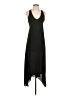 BCBGMAXAZRIA 100% Polyester Solid Black Casual Dress Size XXS - photo 1