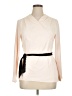 ELOQUII Ivory Long Sleeve Top Size 16 - photo 1