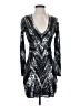 Express 100% Polyester Silver Cocktail Dress Size XS - photo 1