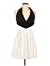 City Studio Solid White Cocktail Dress Size M - photo 1