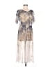 Assorted Brands 100% Nylon Silver Cocktail Dress Size M - photo 1