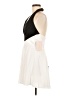 City Studio Solid White Cocktail Dress Size M - photo 5