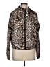 Onzie 100% Polyester Animal Print Gold Jacket Size M - photo 1