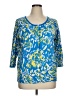 Sarah Spencer Blue Pullover Sweater Size 1X - photo 1