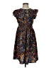 Shein Paisley Black Casual Dress Size 4 - photo 1