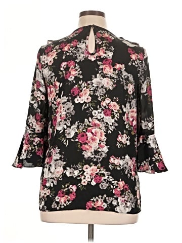 My Michelle 3/4 Sleeve Blouse (view 2)