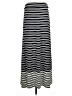 Max Studio Stripes Silver Casual Skirt Size L - photo 2