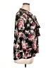 My Michelle Black 3/4 Sleeve Blouse Size XL - photo 4