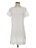 Mittoshop 100% Polyester Solid White Casual Dress Size S - photo 1