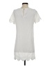 Mittoshop 100% Polyester Solid White Casual Dress Size S - photo 2