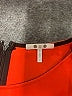 Three Dots Solid Orange Casual Dress Size S - photo 7