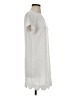 Mittoshop 100% Polyester Solid White Casual Dress Size S - photo 4