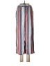 Per Se Stripes Blue Linen Pants Size M - photo 1
