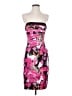 Bebe Print Pink Cocktail Dress Size S - photo 1