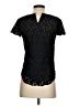 Talula Black Short Sleeve Top Size XS - photo 2