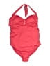 Unbranded Solid Red One Piece Swimsuit Size M - photo 1