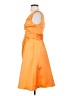 David's Bridal 100% Polyester Orange Cocktail Dress Size 2 - photo 5
