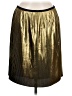 J. McLaughlin 100% Polyester Metallic Gold Formal Skirt Size M - photo 1