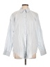 32 Degrees 100% Cotton Color Block Silver 3/4 Sleeve Button-Down Shirt Size L - photo 1